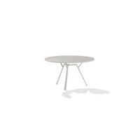 table ronde radice quadra - gris clair