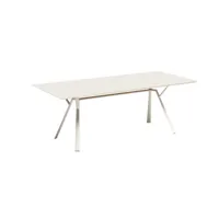 table radice - carrée - blanc - 200 x 90 cm