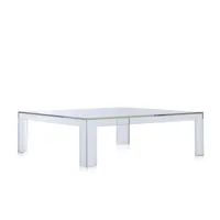 invisible table - table basse - verre clair