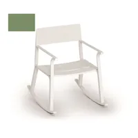 fauteuil à bascule flow  - vert roseau