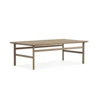 table basse grow  - chêne - 70 x 120 cm
