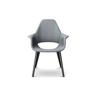 fauteuil organic chair - frêne noir - hopsak - gris