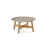 table basse mbrace  - taupe