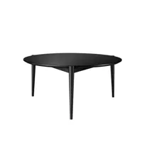 table basse d102 søs - noir - ø85 cm
