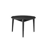 table basse d102 søs - noir - ø55 cm