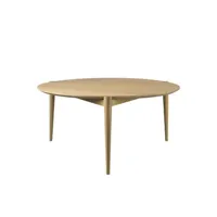 table basse d102 søs - chêne naturel - ø85 cm