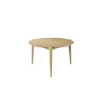 table basse d102 søs - chêne naturel - ø70 cm