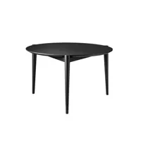 table basse d102 søs - noir - ø70 cm