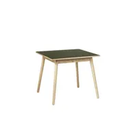 table de salle à manger c35 - olive - 82 cm