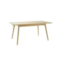table de salle à manger c35 - 160 cm - chêne naturel