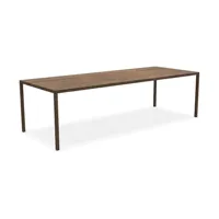table tense material - 100 x 260 cm - bois