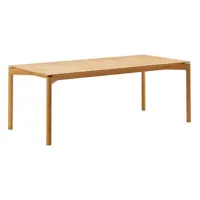 table wedekind - large (200 x 92 cm) - chêne ciré