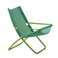 chaise longue snooze - vert / menthe