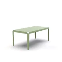 table bended - pale green - 180 x 90 cm
