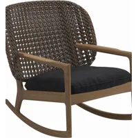 fauteuil à bascule kay low back - fife nightshade - osier brindle