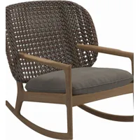 fauteuil à bascule kay low back - fife vesterhav sand - osier brindle