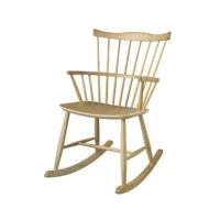 j52g chaise basculante - chêne naturel