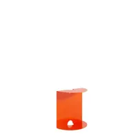 table d'appoint weber - orange pure