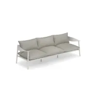 sofa terramare  - blanc/blanc - écru - 3 places