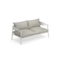 sofa terramare  - blanc/blanc - écru - 2 places