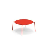 table basse rio r50 - rouge