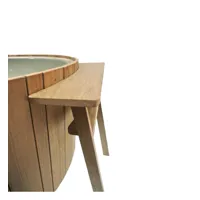 table d'appoint pour bain dutchtub wood
