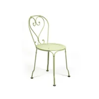 chaise 1900  - 65 vert tilleul