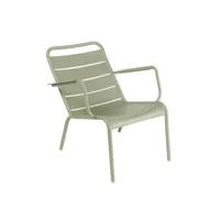 chaise basse luxembourg - 65 vert tilleul