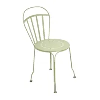 chaise louvre - 65 vert tilleul