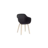 fauteuil substance - noir - naturel