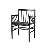 fauteuil j81 - noir - noir