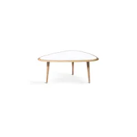 table basse 50's small - blanc l06