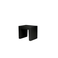 tabouret concrete  - recycled black
