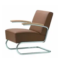 fauteuil s 411 - cuir marron