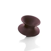 fauteuil rotatif spun - violet foncé