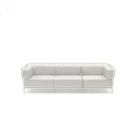sofa cannole' - blanc - 3 places