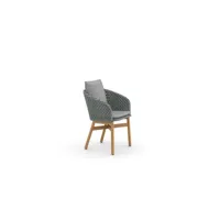 chaise avec accoudoirs mbrace - sans coussin - sans coussin - baltic
