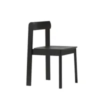 chaise blueprint - frêne noir