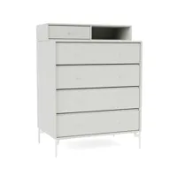 commode keep - pied 12,6 cm snow - new white