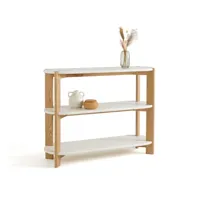 console forme organique, galet