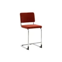 chaise de bar cantilever, h65 cm, sarva