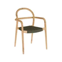 chaise de jardin bois sheryl