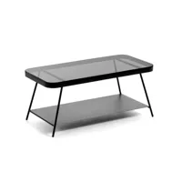 table basse 90 x 45 cm métal duilia