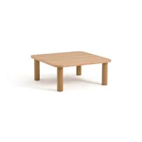 table basse carré, chêne, desna
