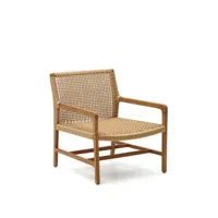 fauteuil de jardin bois sabolla
