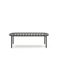 table basse de jardin ø 110 x 62 cm métal joncols