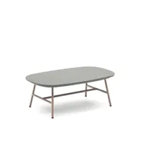 table basse de jardin 100 x 60 cm bois bramant