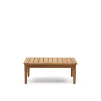 table basse de jardin 80 x 80 cm bois portitxol