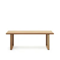 table de jardin 180 x 90 cm bois canadell