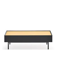 arista - table basse en bois 110x60cm
